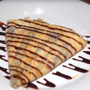 03.10–NALEŚNIKI Z CZEKOLADĄ /  pancakes with chocolate